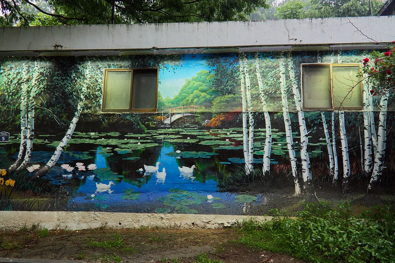 Jaman Mural Village, Jeonju, Jeollabuk-do, South Korea