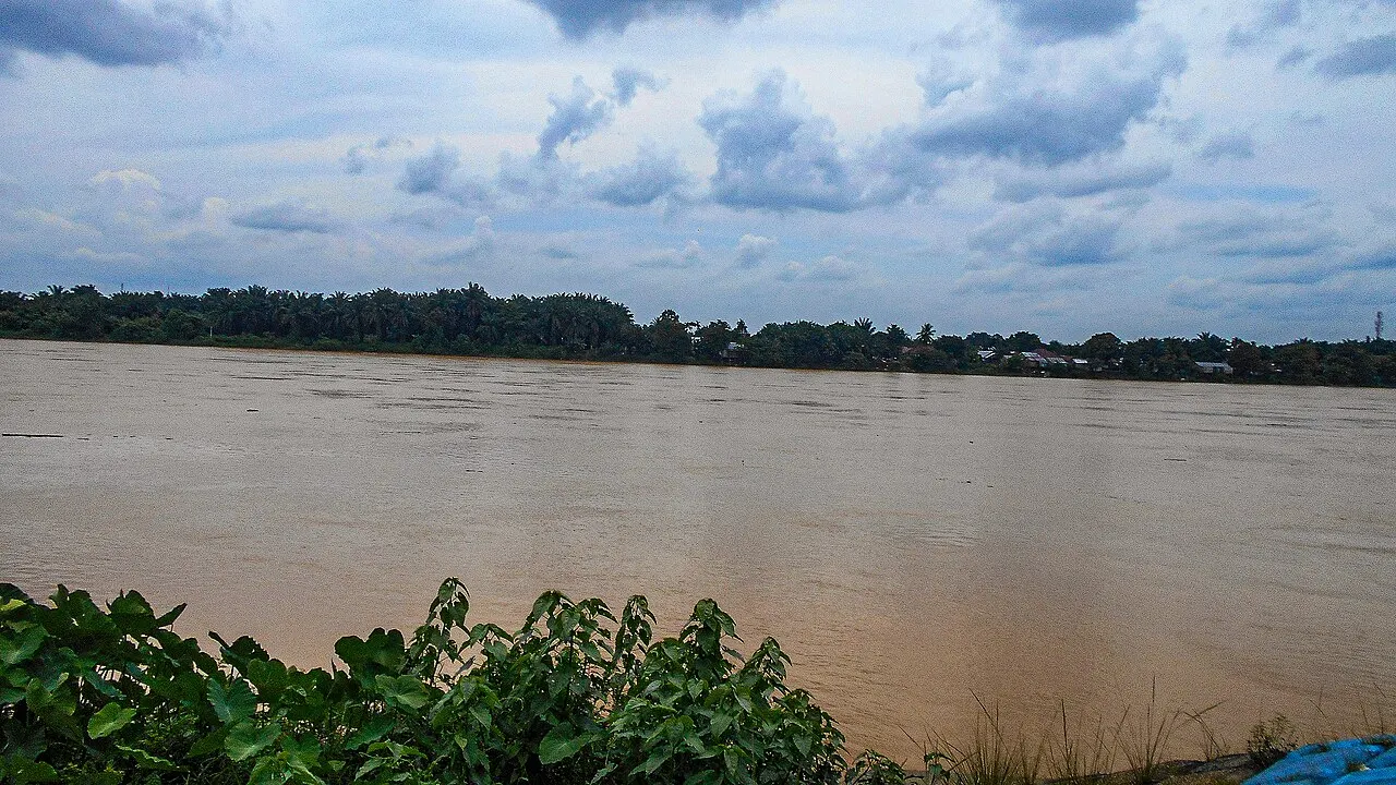 Batang Hari River, Jambi City, Jambi, Indonesia