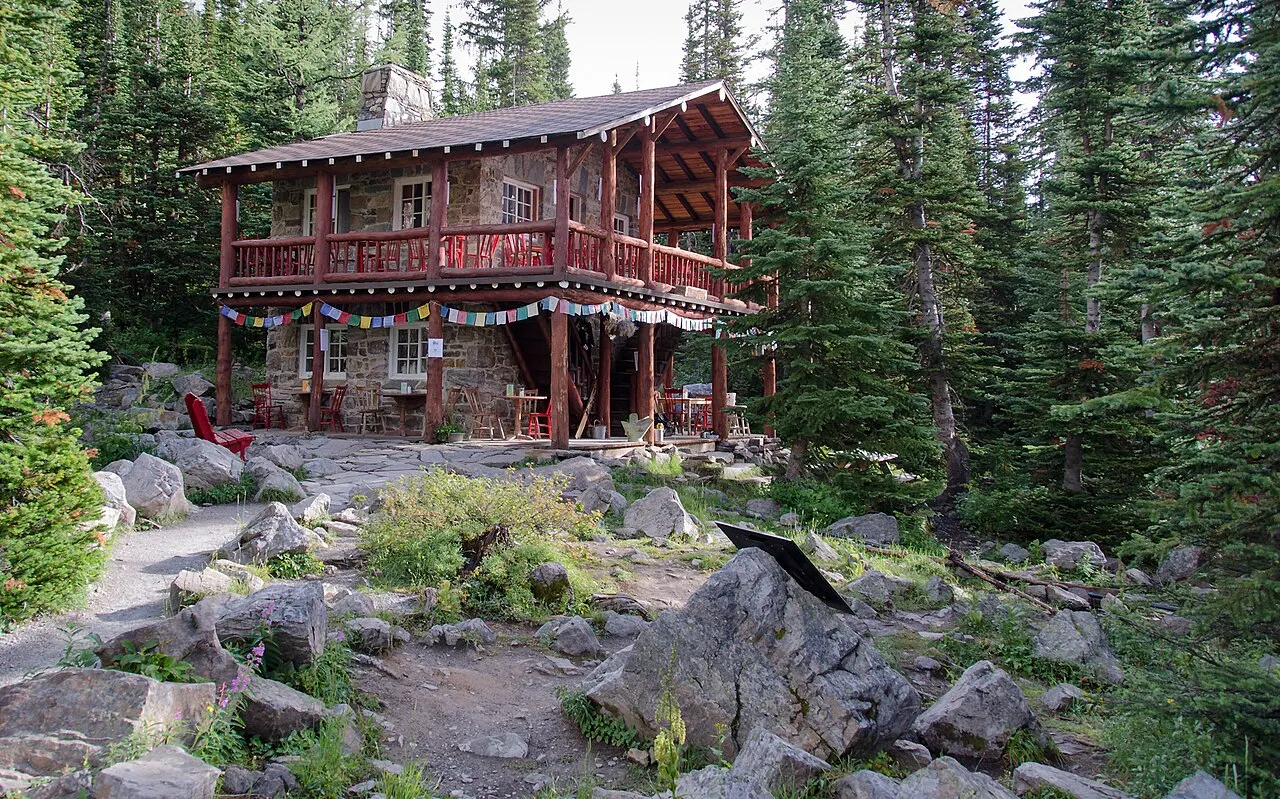 Plain of Six Glaciers Tea House, Lake Louise, Alberta, Canada