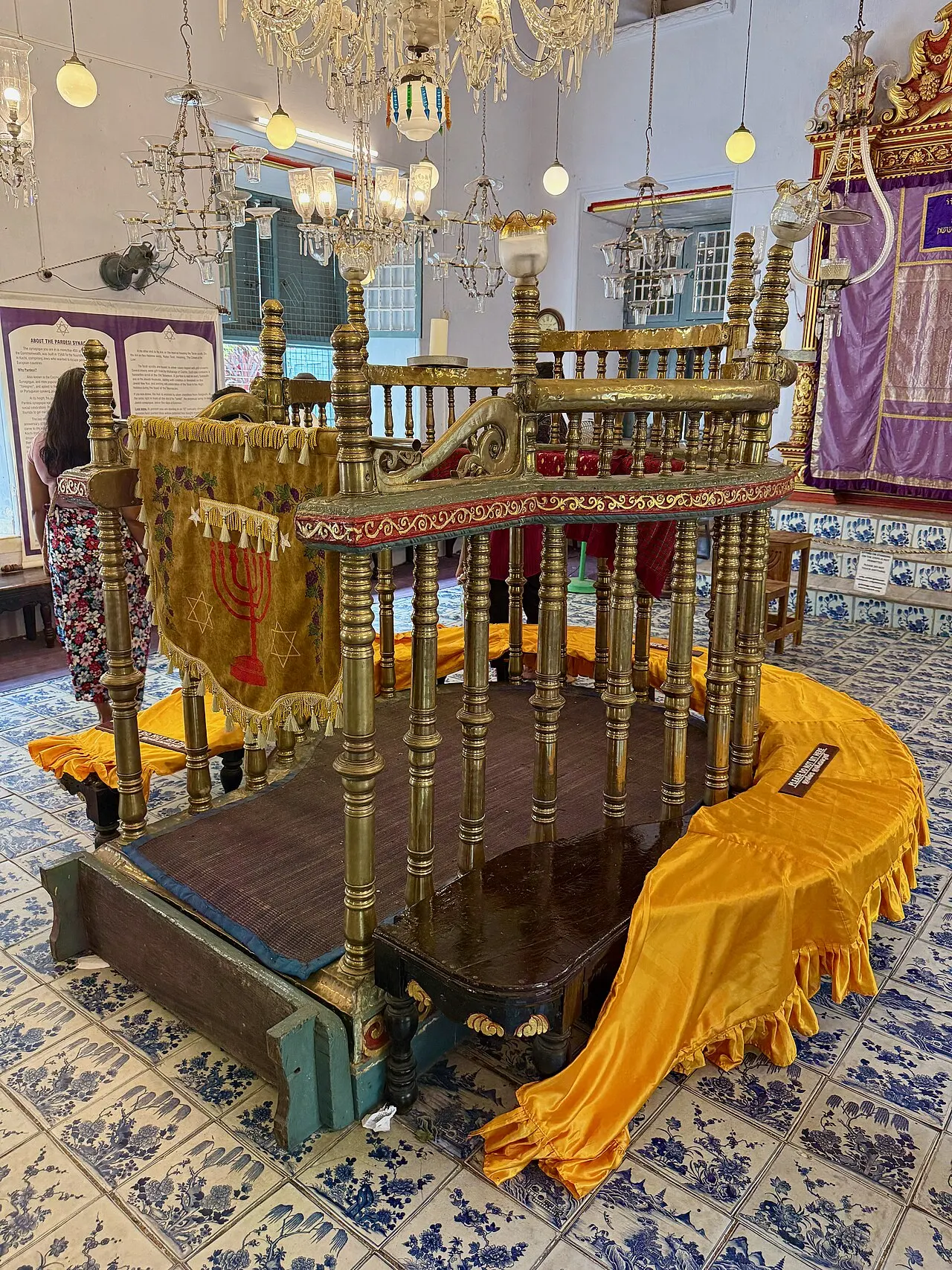 Paradesi Synagogue, Kochi, Kerala, India