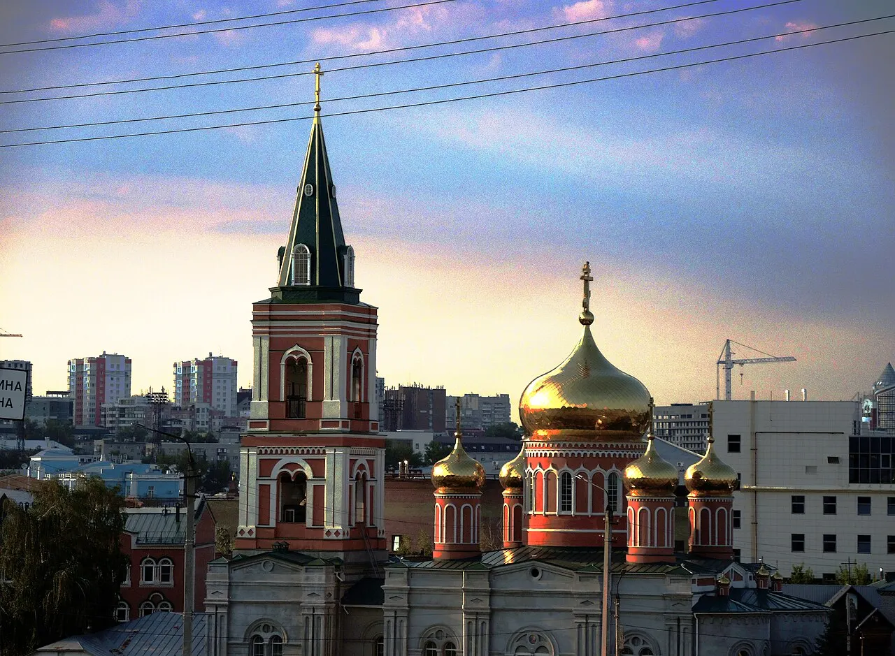 Barnaul Znamensky Monastery, Barnaul, Altai Krai, Russia