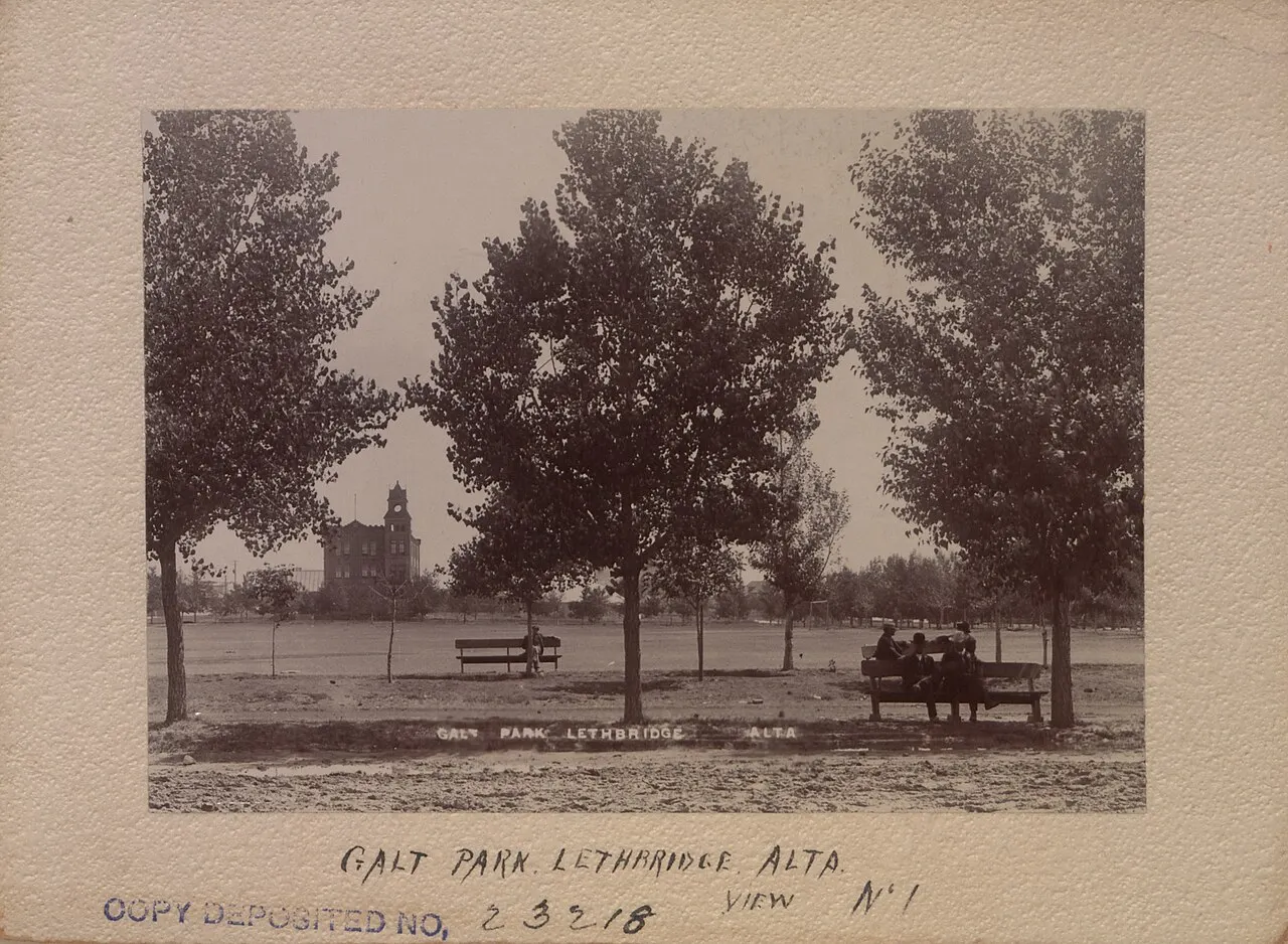 Galt Gardens, Lethbridge, Alberta, Canada