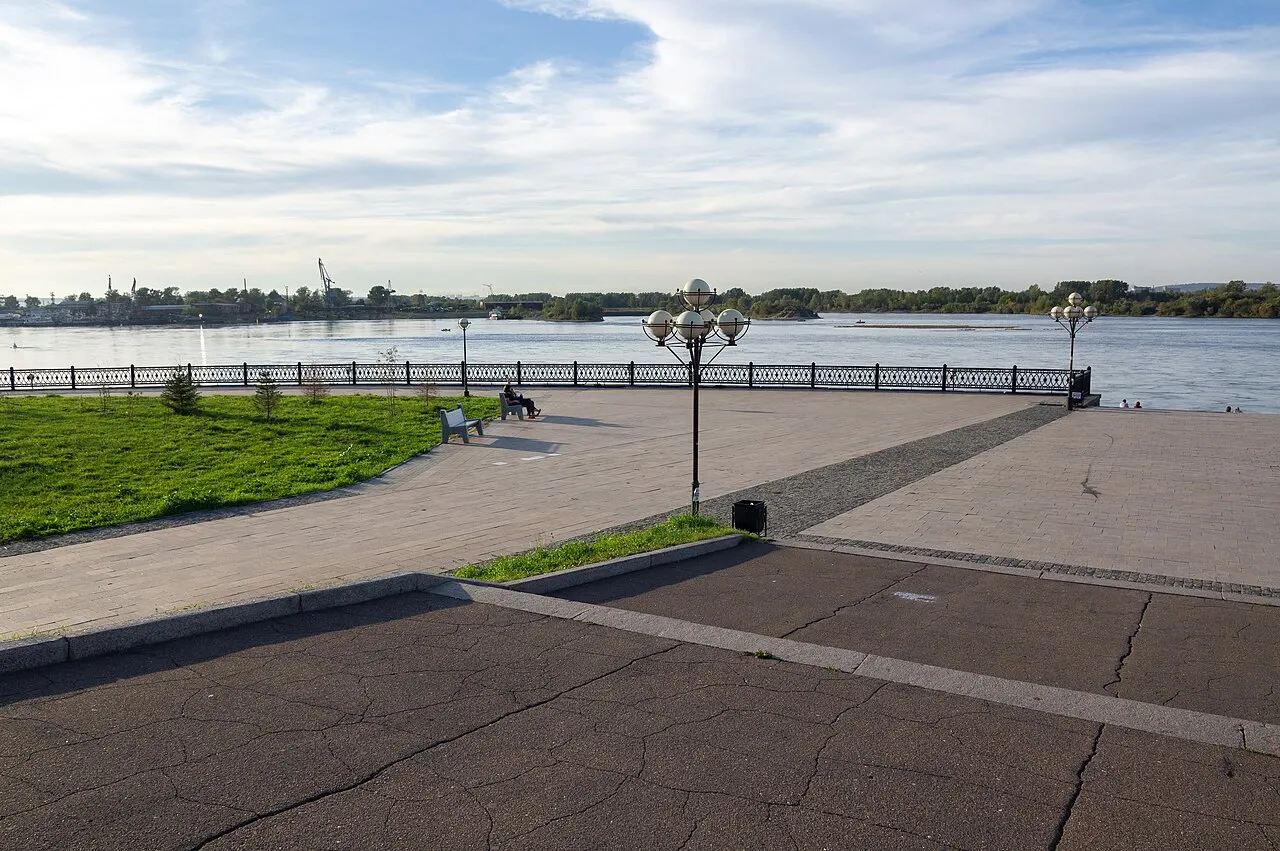 Gagarin Boulevard, Irkutsk, Irkutsk Oblast, Russia