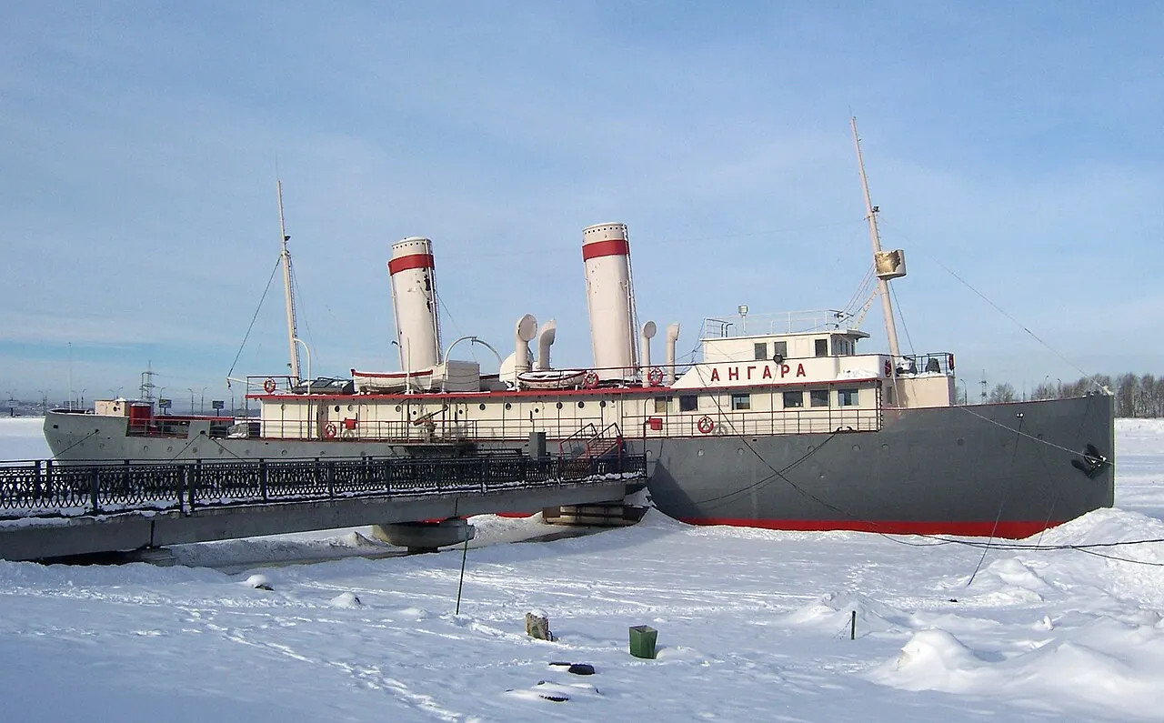 Icebreaker Angara, Irkutsk, Irkutsk Oblast, Russia