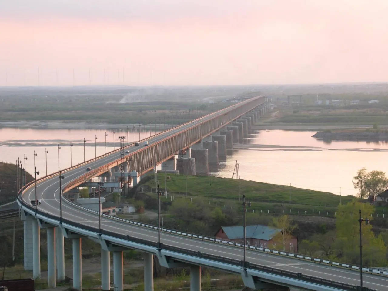 Khabarovsk Bridge, Khabarovsk, Khabarovsk, Russia