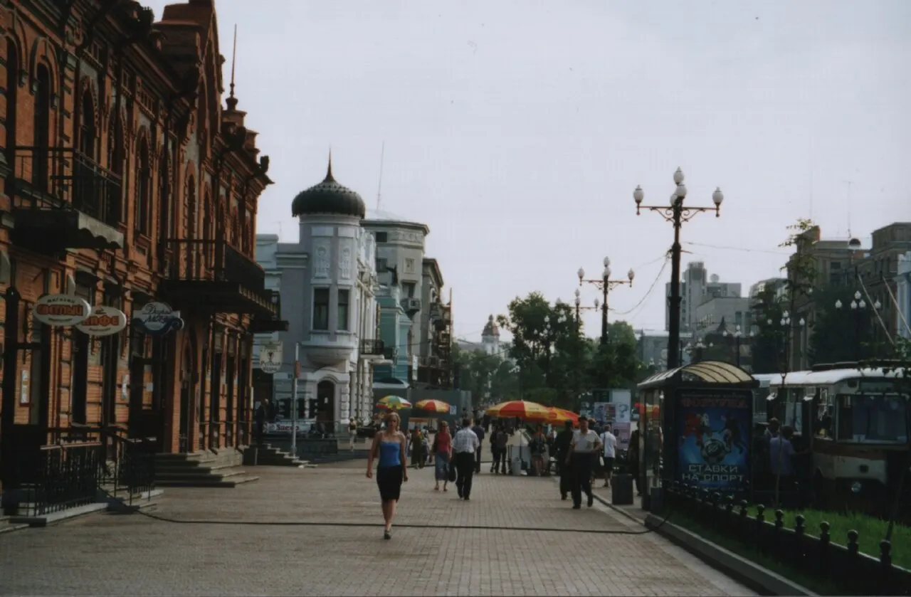 Muravyov-Amursky Street, Khabarovsk, Khabarovsk, Russia