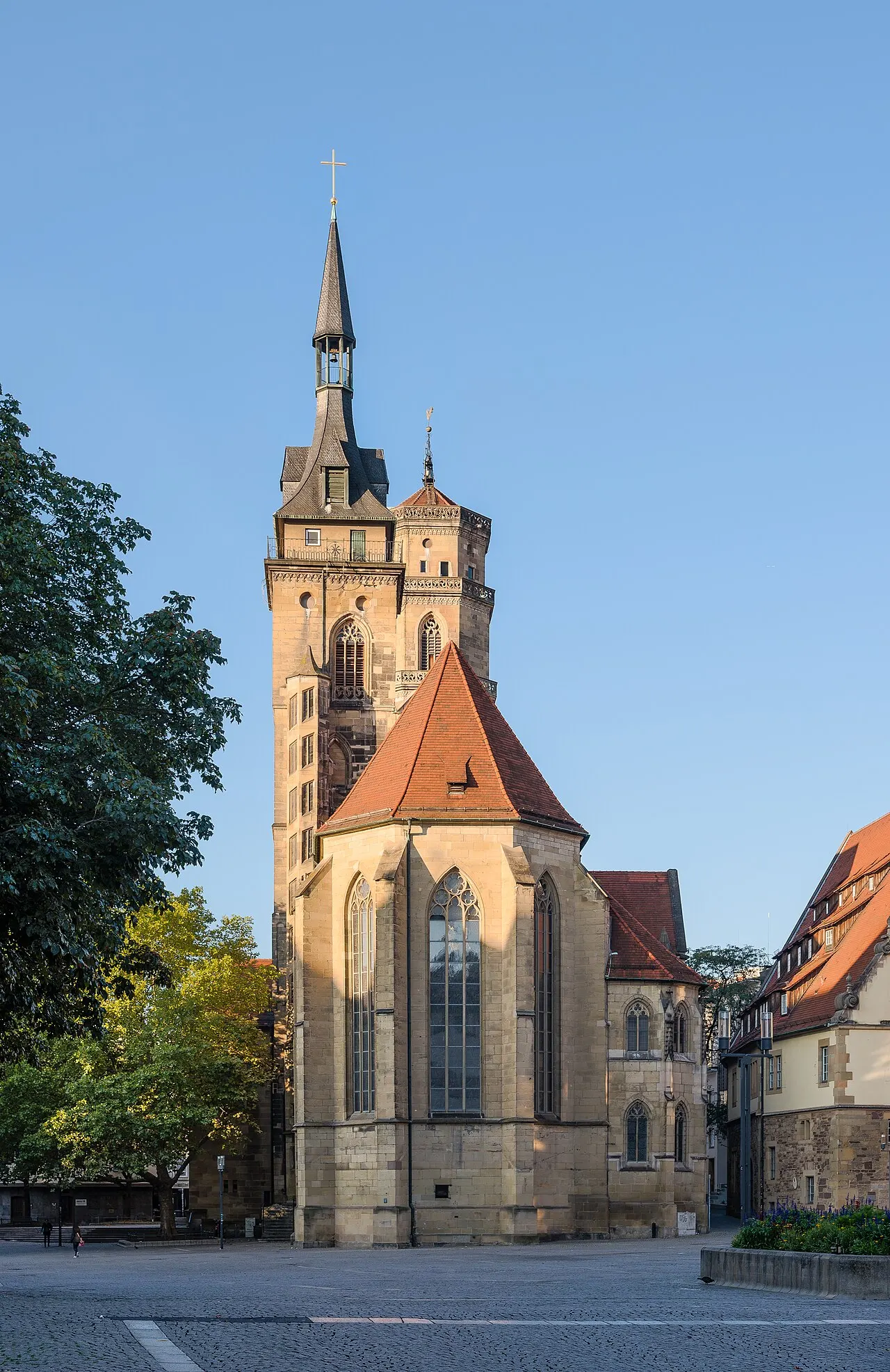 Stuttgart Stiftskirche, Stuttgart, Baden-Wurttemberg, Germany