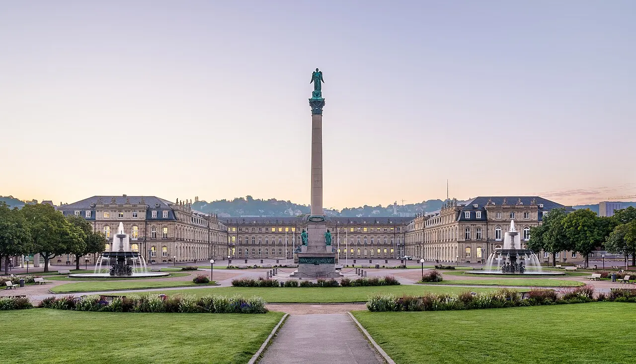 Neues Schloss, Stuttgart, Baden-Wurttemberg, Germany