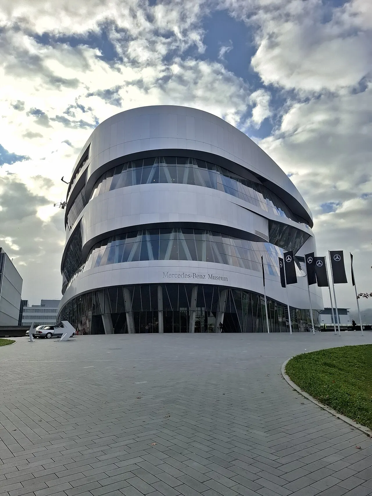 Mercedes-Benz Museum, Stuttgart, Baden-Wurttemberg, Germany