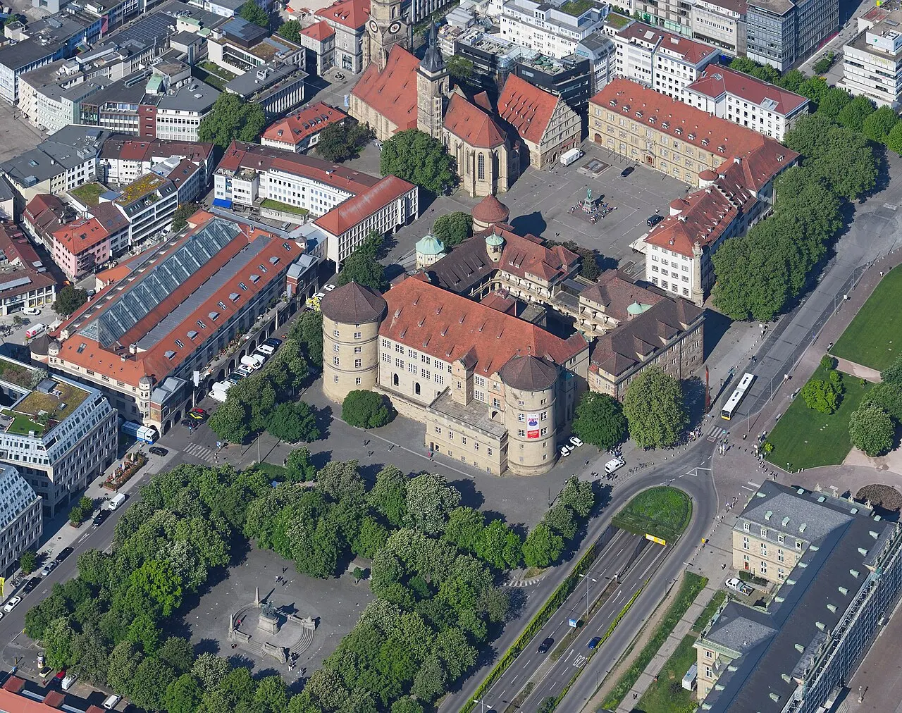 Altes Schloss, Stuttgart, Baden-Wurttemberg, Germany