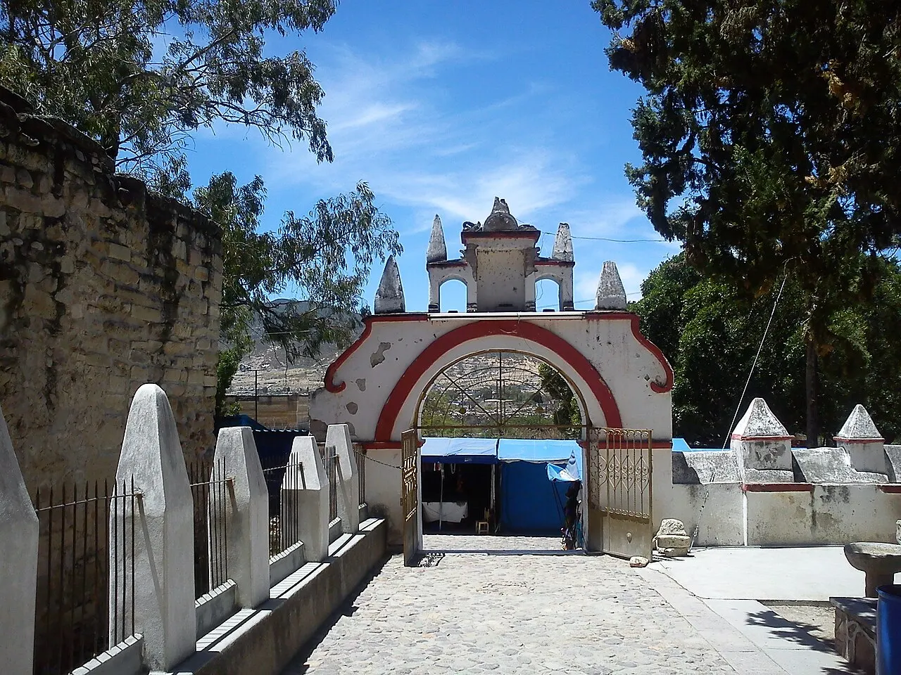 Templo de San Pablo Apóstol, Mitla, Mitla, Oaxaca, Mexico