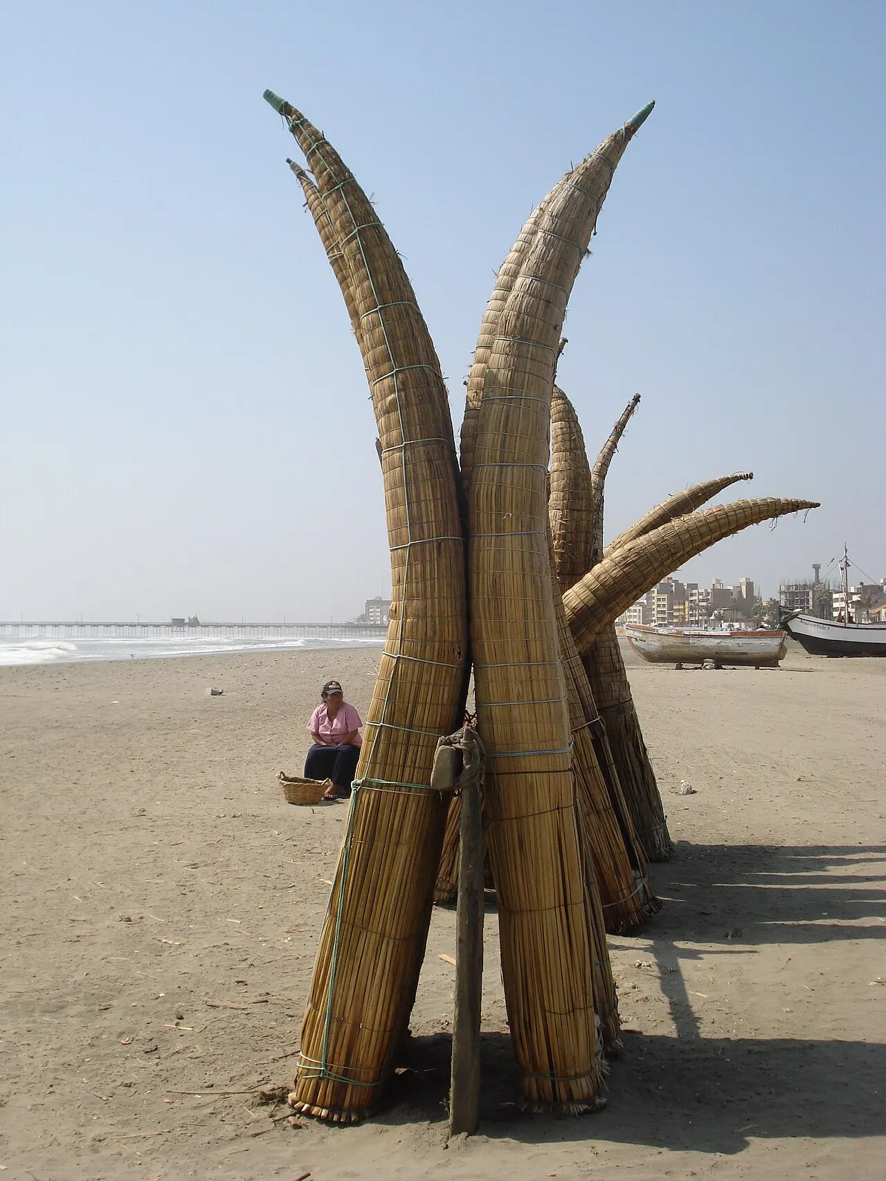 Pimentel Reed Boats, Chiclayo, Lambayeque, Peru