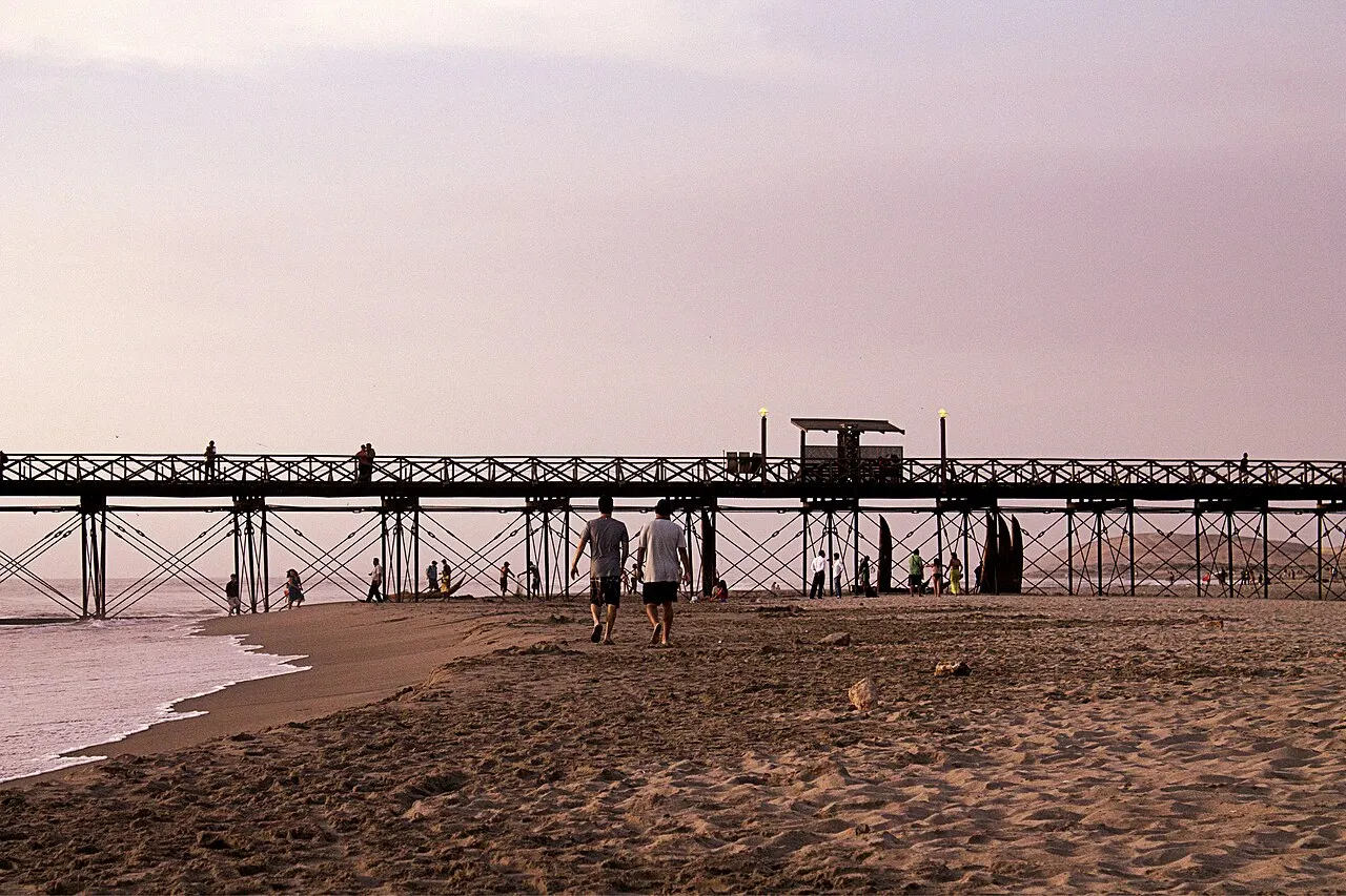 Pimentel Pier, Chiclayo, Lambayeque, Peru