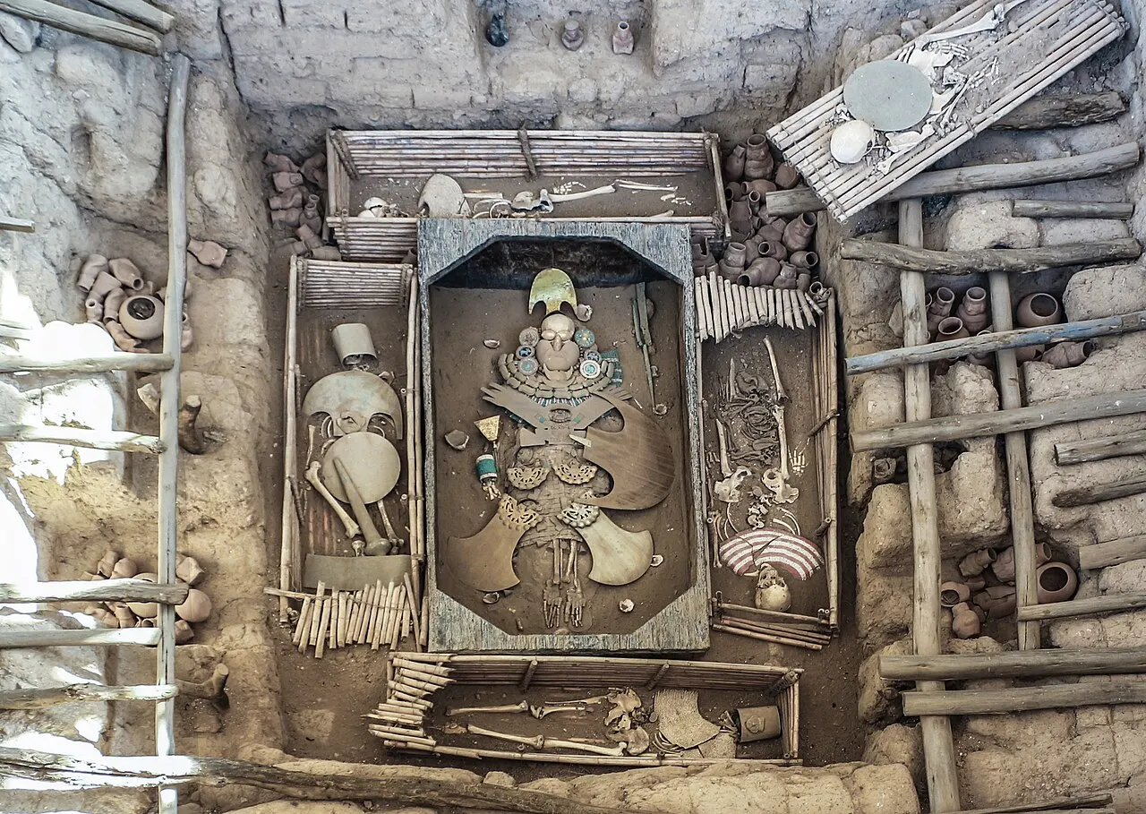 Huaca Rajada, Chiclayo, Lambayeque, Peru
