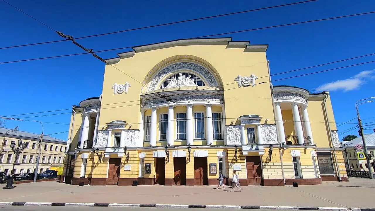 Volkov Theatre, Yaroslavl, Yaroslavl Oblast, Russia