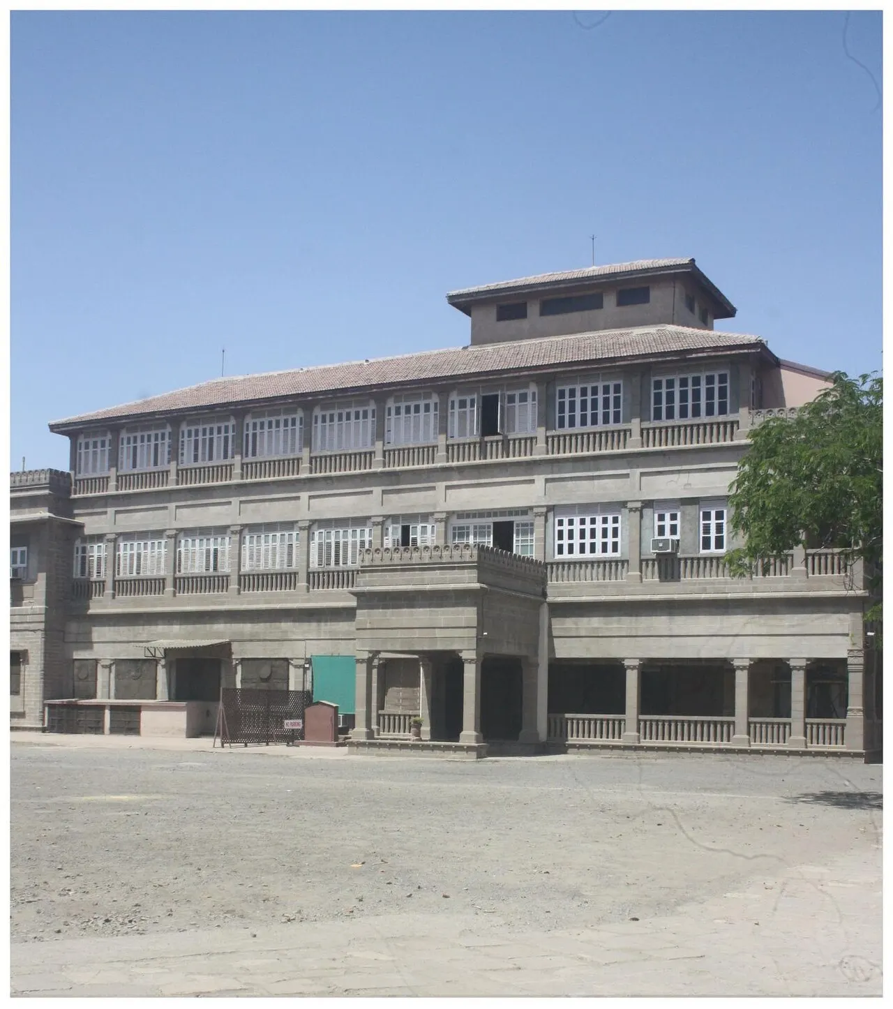 Nilambag Palace, Bhavnagar, Gujarat, India