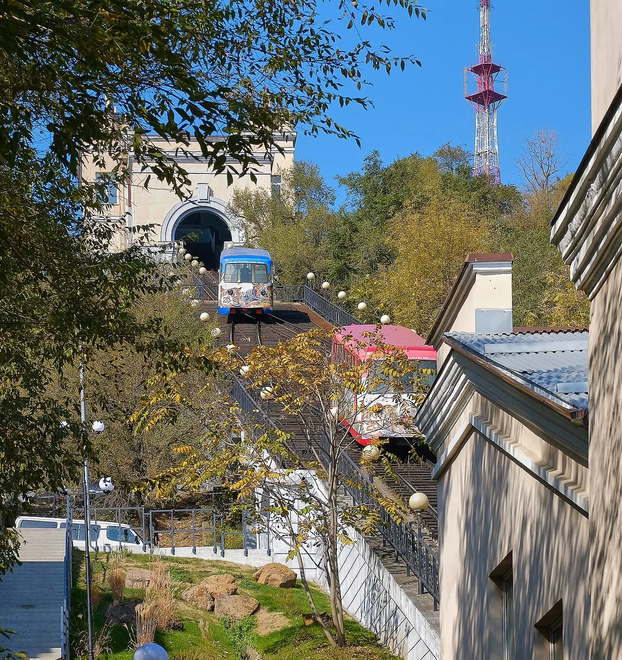 Vladivostok Funicular, Vladivostok, Primorye, Russia