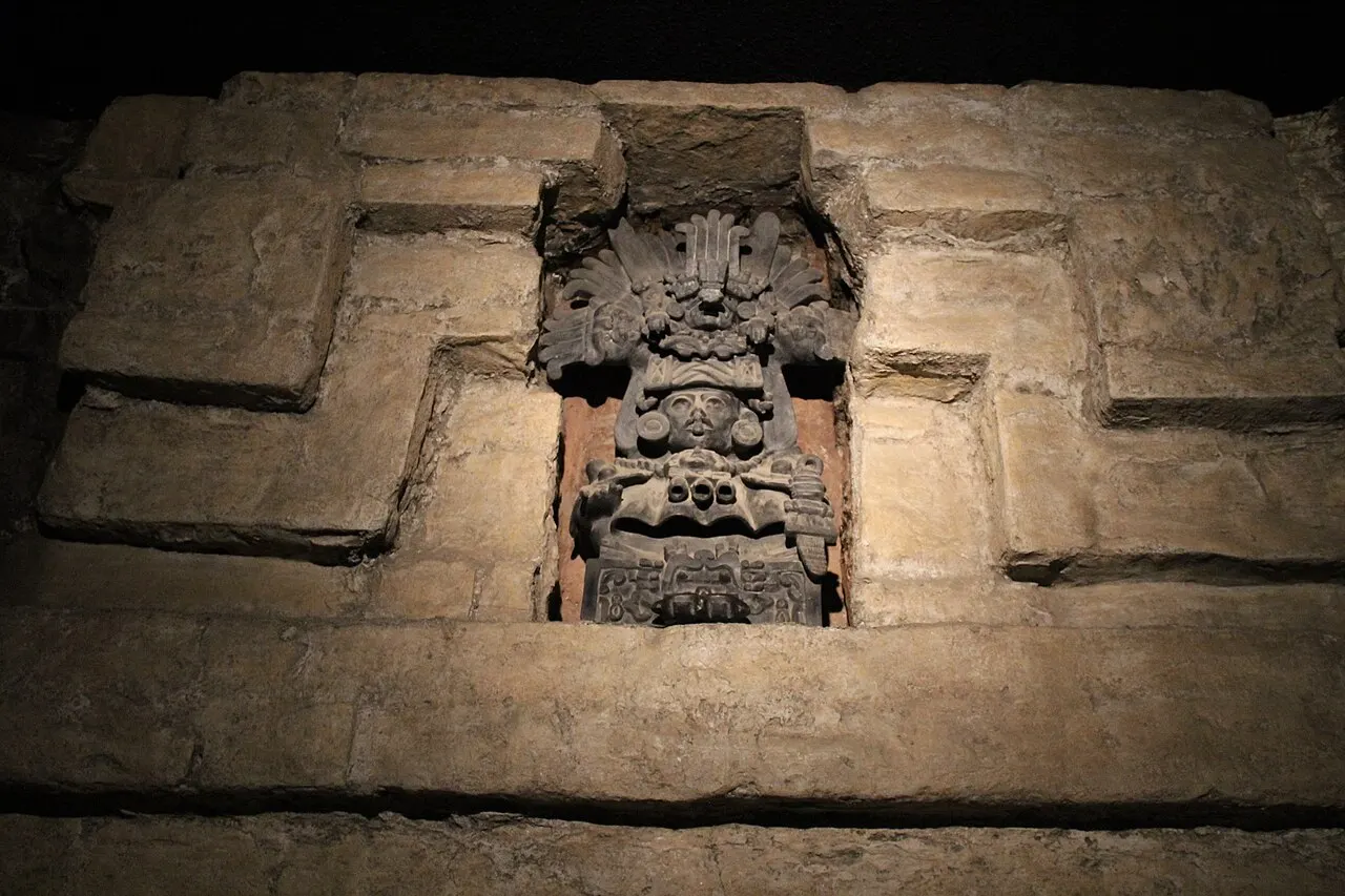 Tomb 104, Monte Albán, Monte Albán, Oaxaca, Mexico