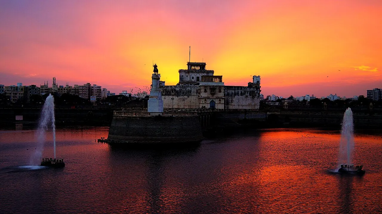 Lakhota Lake, Jamnagar, Gujarat, India