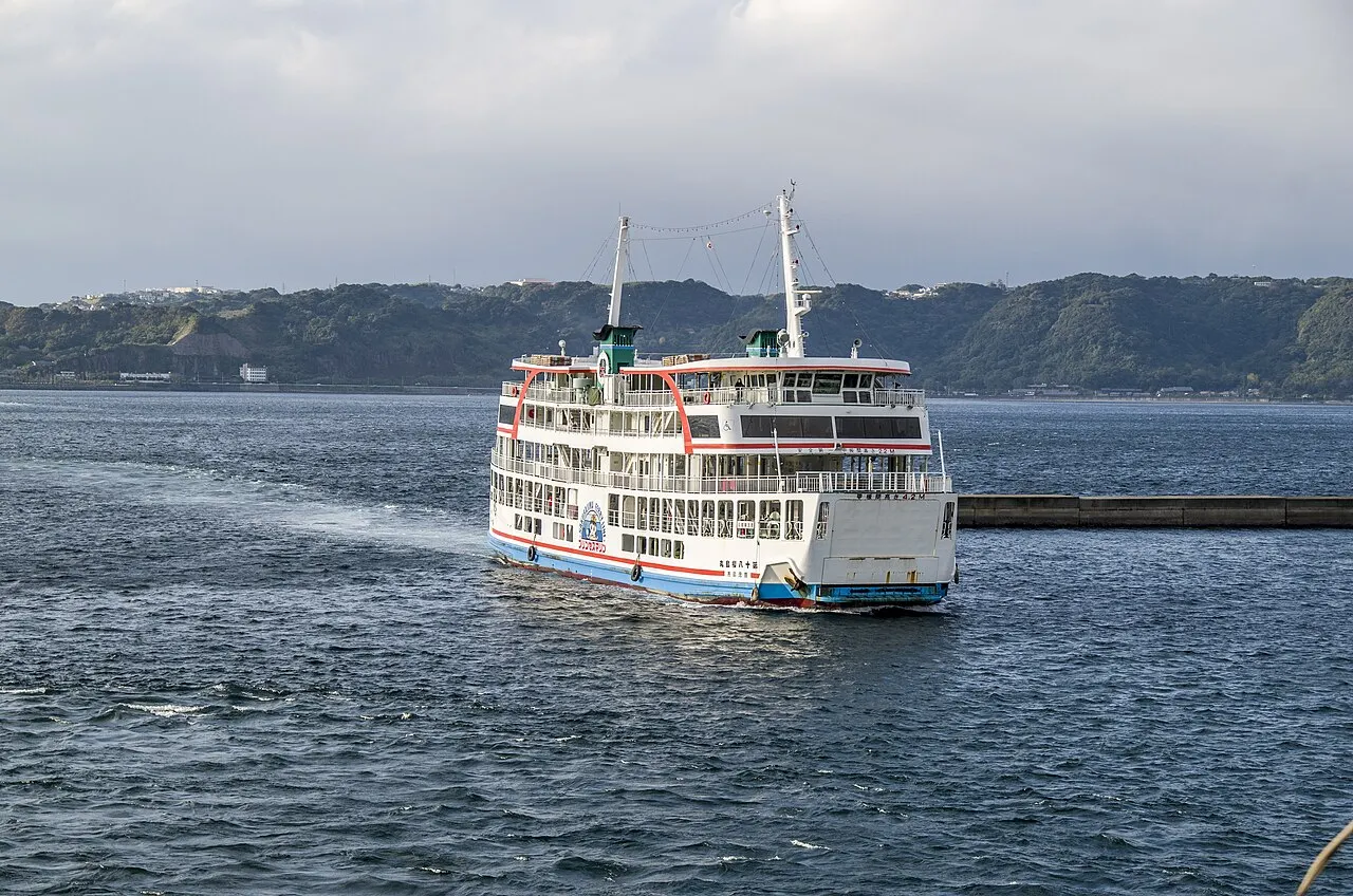 Sakurajima Ferry, Kagoshima, Kagoshima, Japan