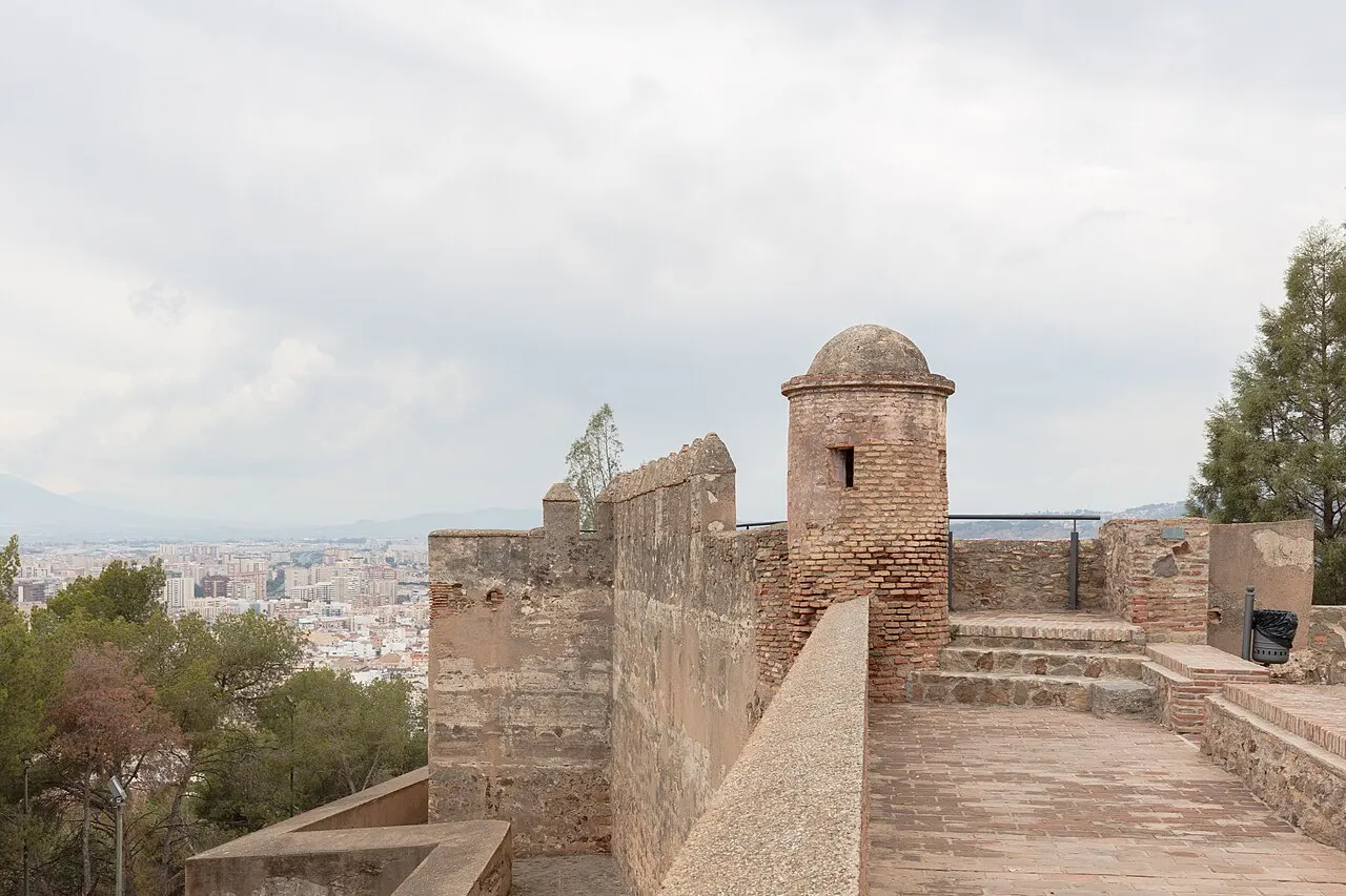 Gibralfaro Castle, Málaga, Andalusia, Spain