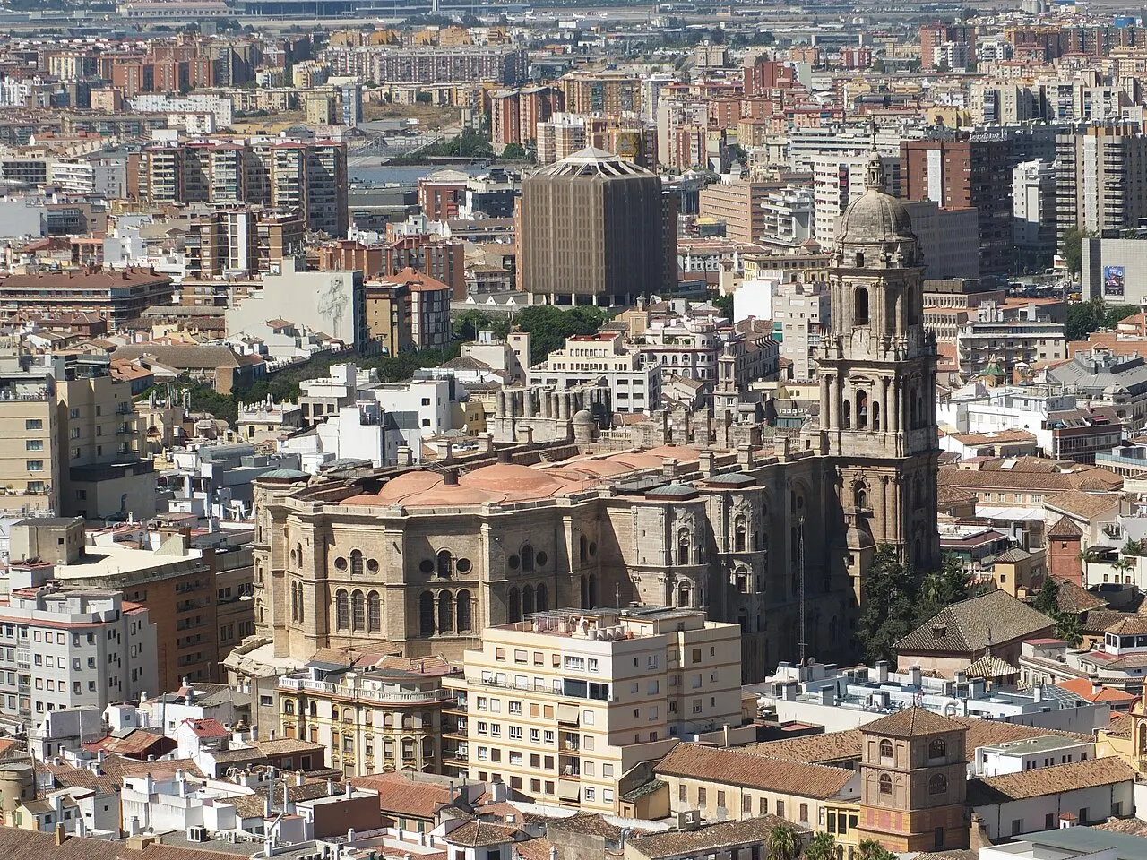 Málaga Cathedral, Málaga, Andalusia, Spain