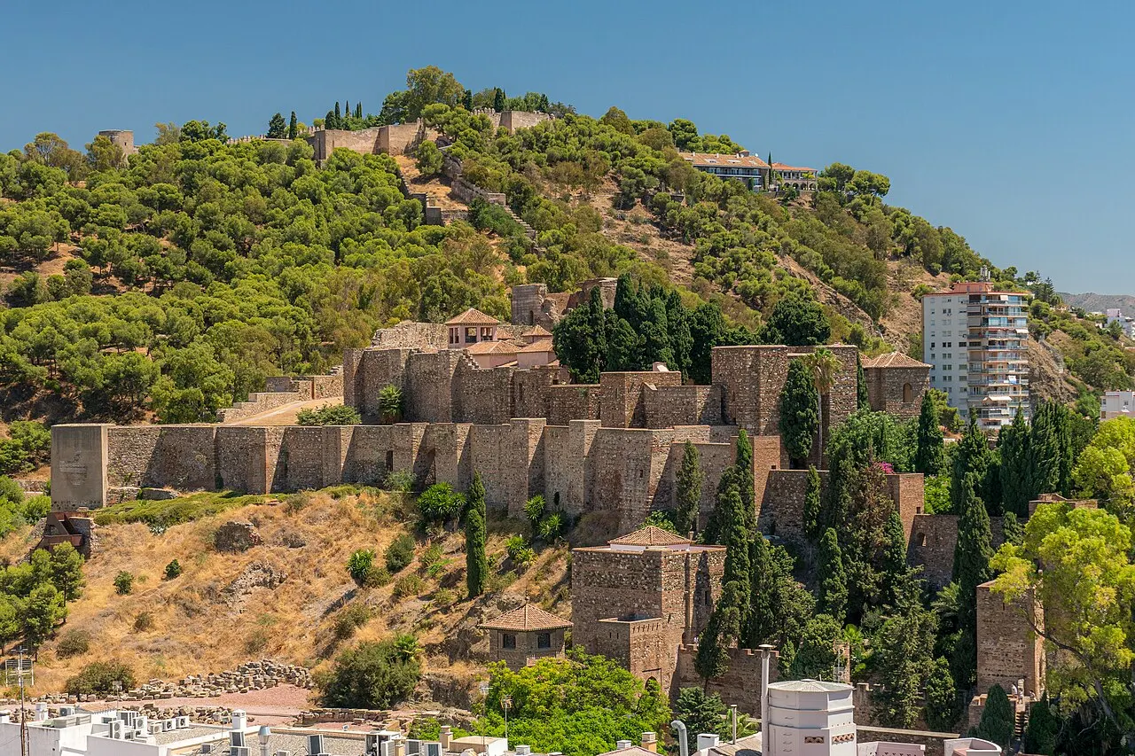 Alcazaba of Málaga, Málaga, Andalusia, Spain