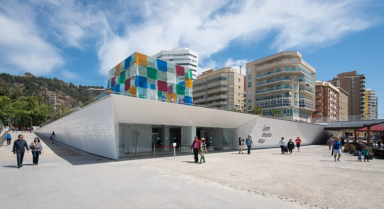 Centre Pompidou Málaga, Málaga, Andalusia, Spain