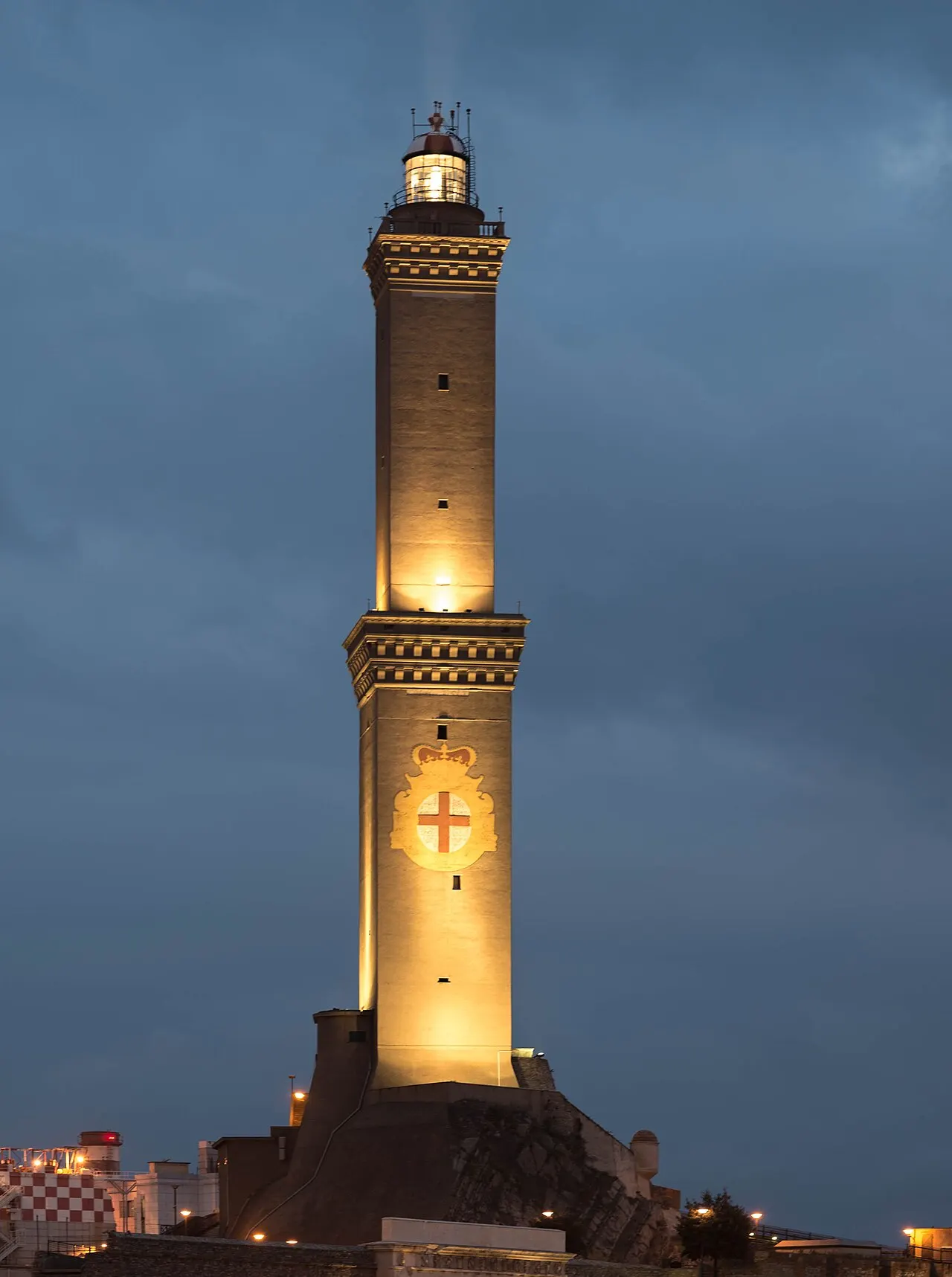 Lighthouse of Genoa, Genoa, Liguria, Italy