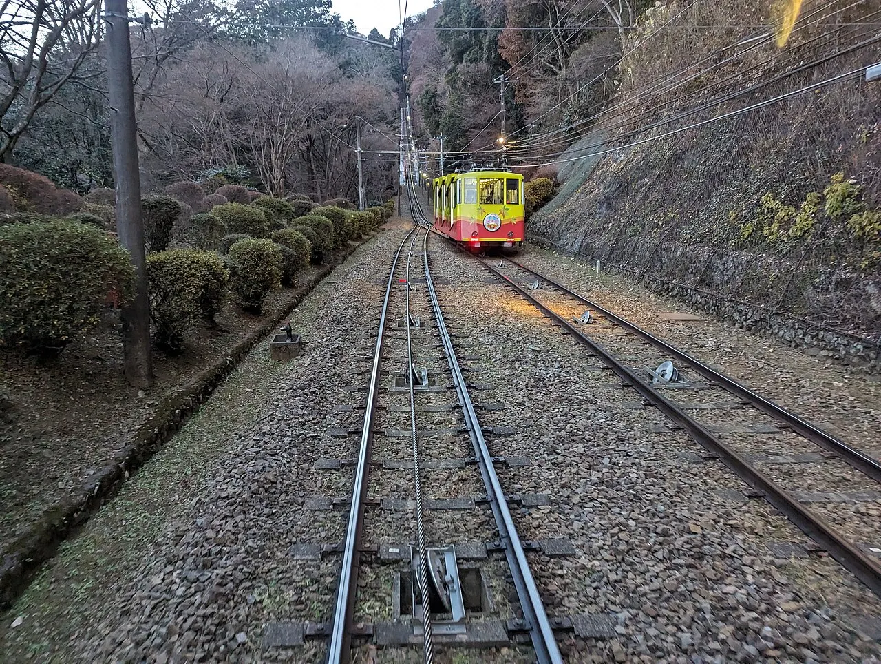 Mount Takao Cable Car, Hachiōji, Tokyo, Japan