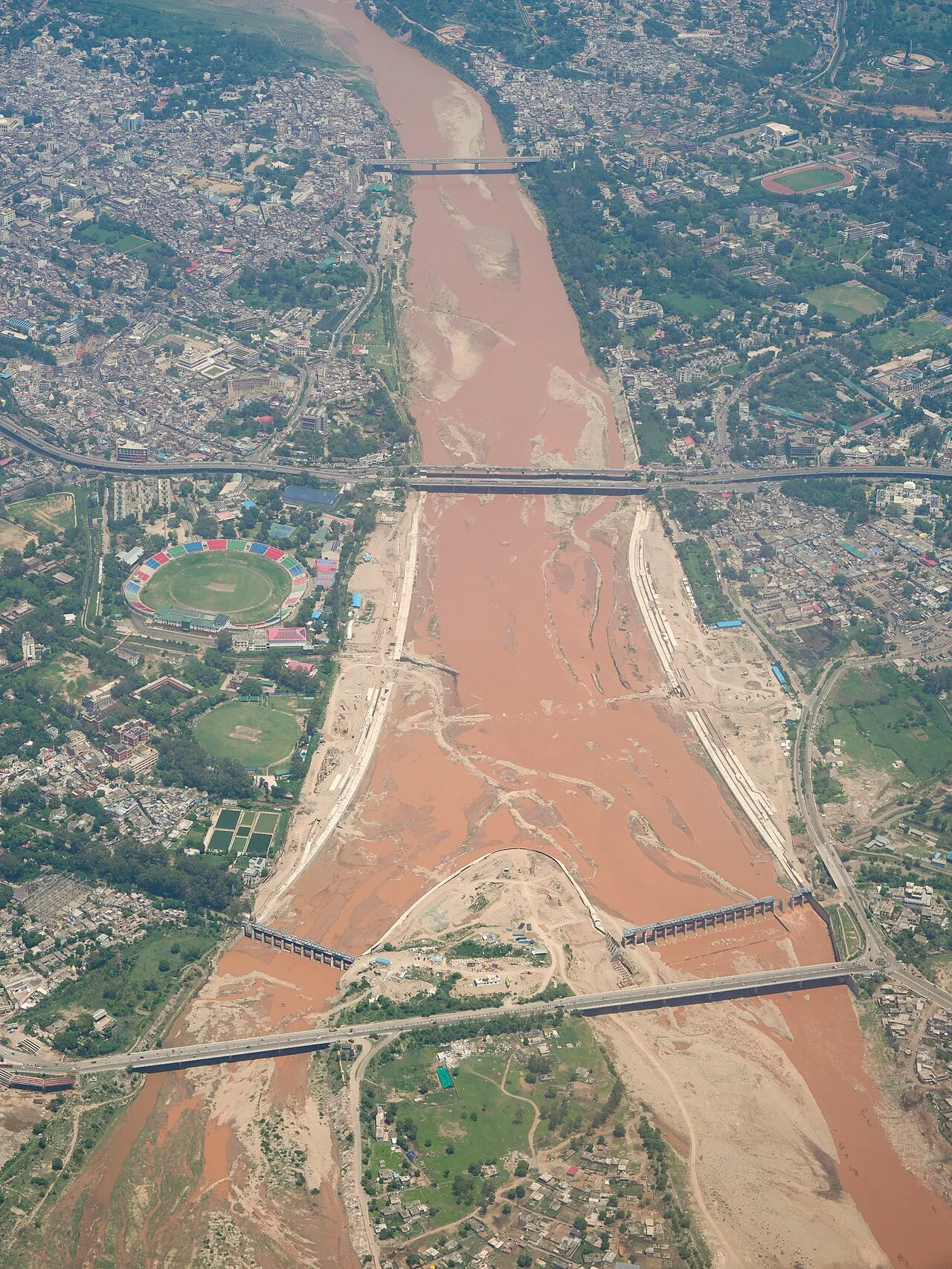 Tawi River, Jammu, Jammu and Kashmir, India