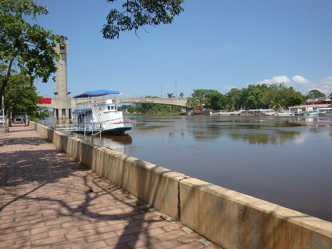 Malecón Carlos A. Madrazo, Villahermosa, Tabasco, Mexico