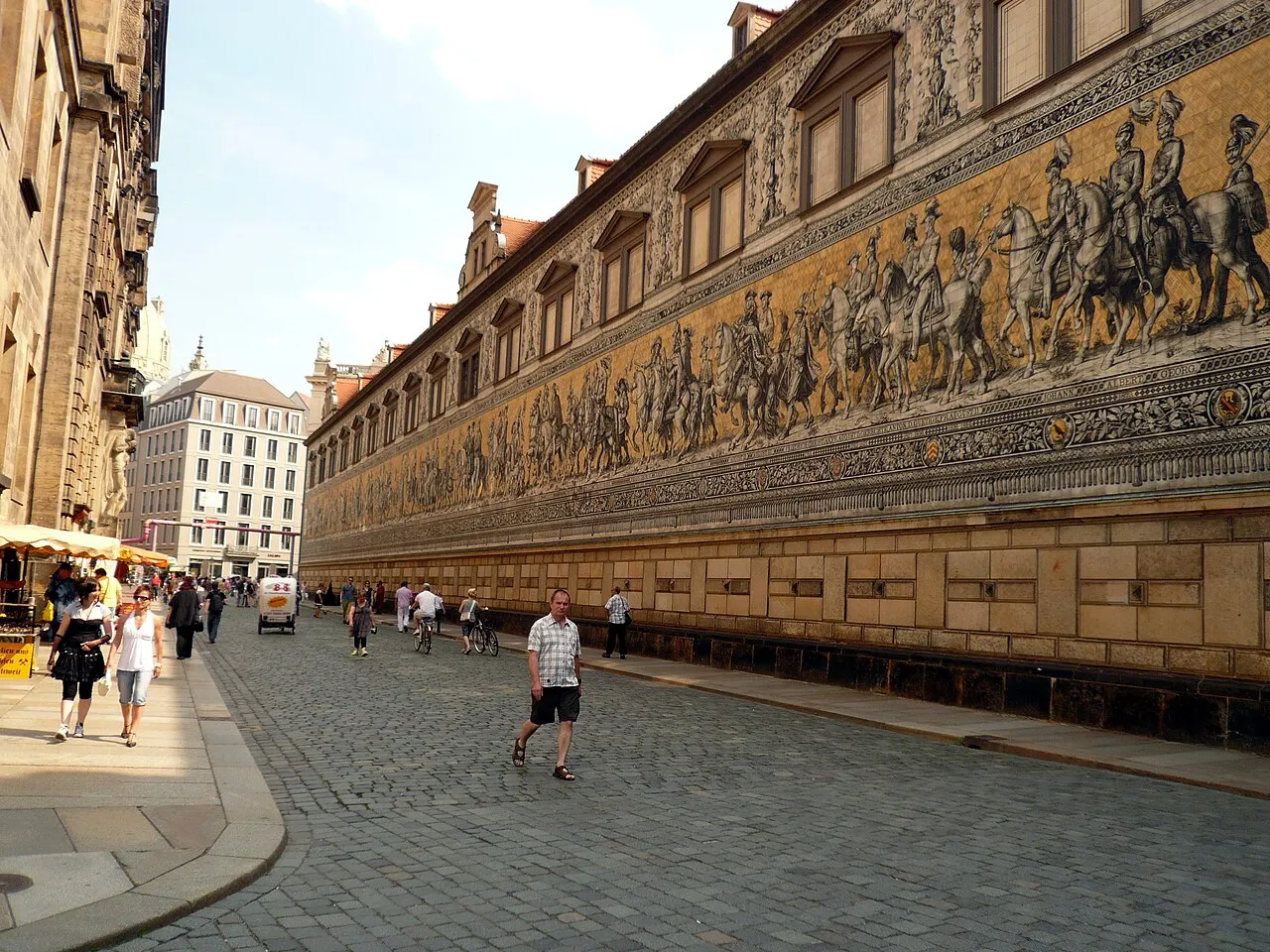 Fürstenzug, Dresden, Saxony, Germany