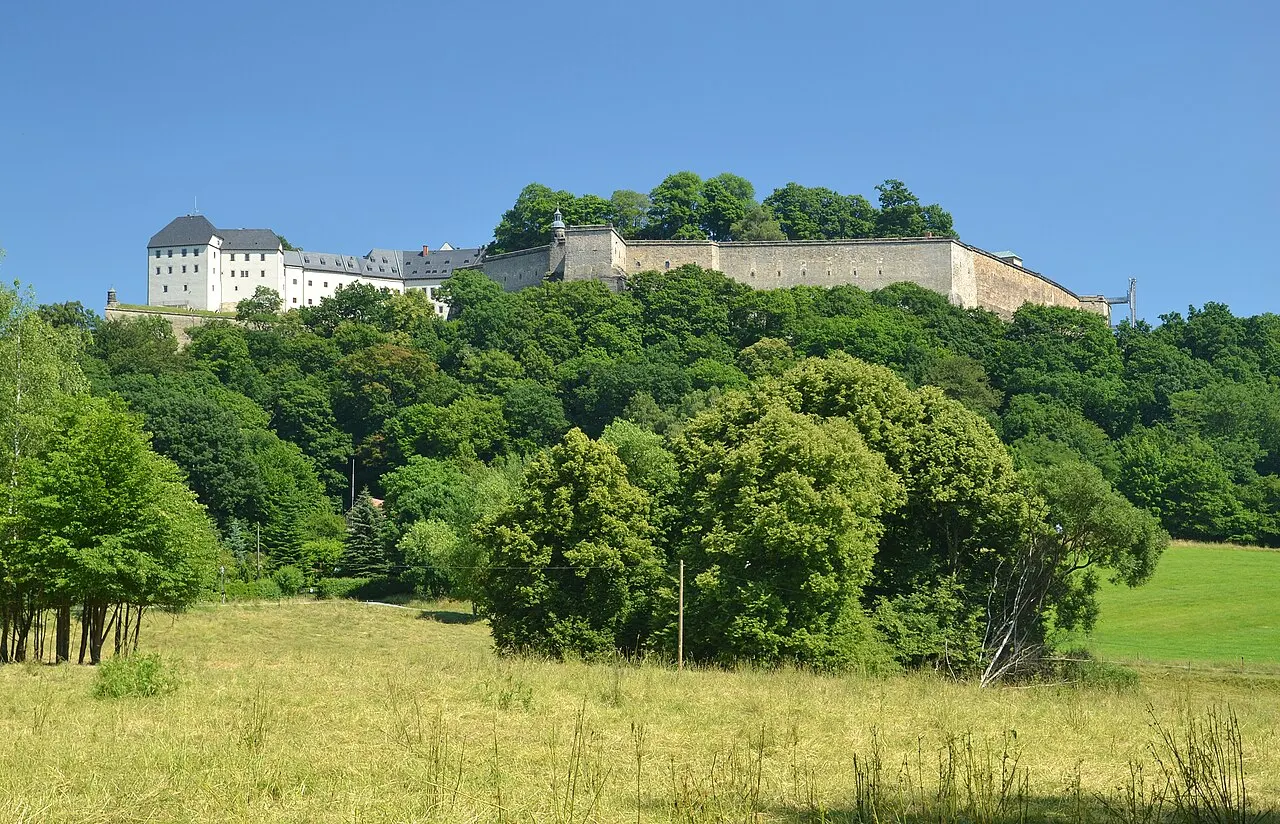 Königstein Fortress, Dresden, Saxony, Germany