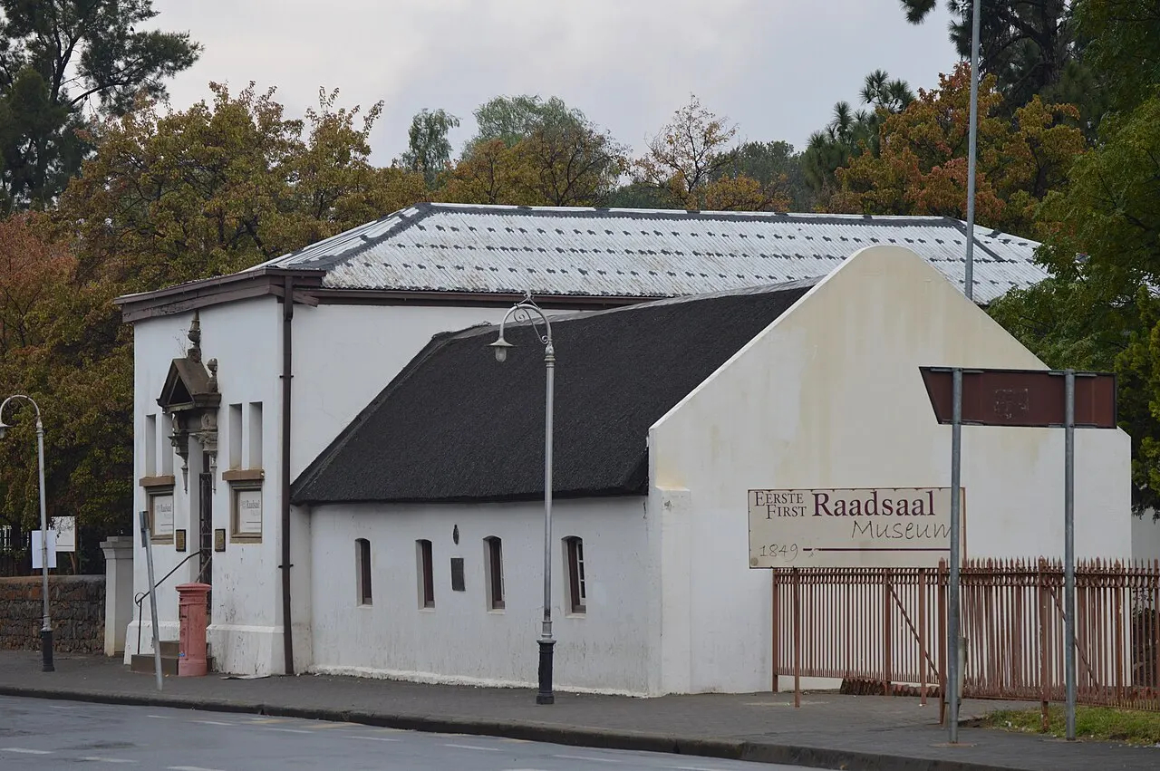 First Raadsaal, Bloemfontein, Free State, South Africa