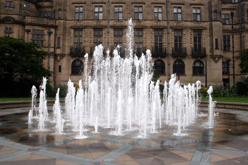 Peace Gardens, Sheffield, England, United Kingdom