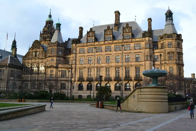 Sheffield Town Hall, Sheffield, England, United Kingdom