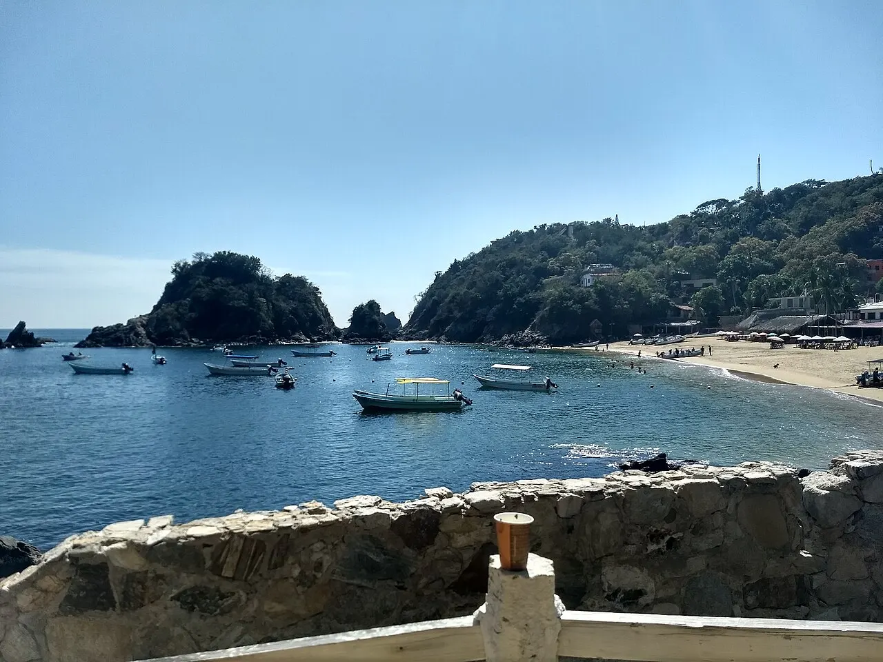 Playa Panteón, Puerto Ángel, Zipolite, Oaxaca, Mexico