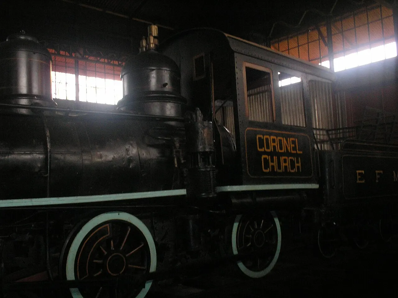 Coronel Church Locomotive, Porto Velho, Rondônia, Brazil
