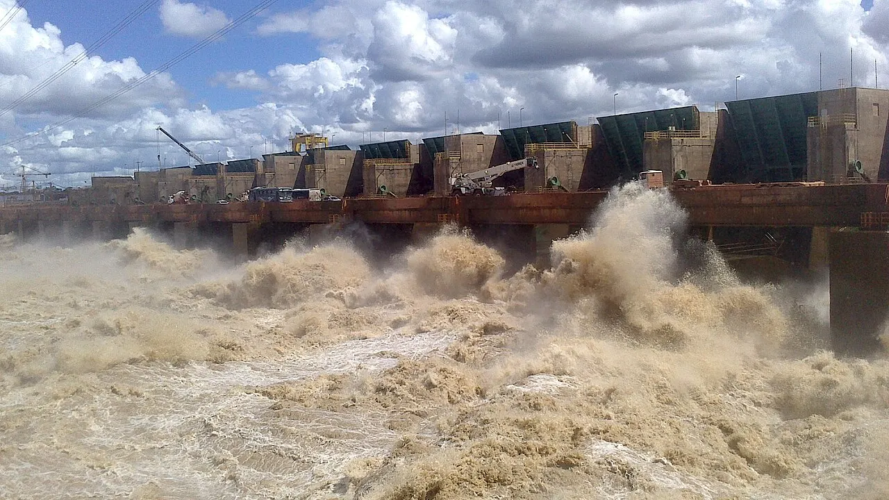 Santo Antônio Dam, Porto Velho, Rondônia, Brazil