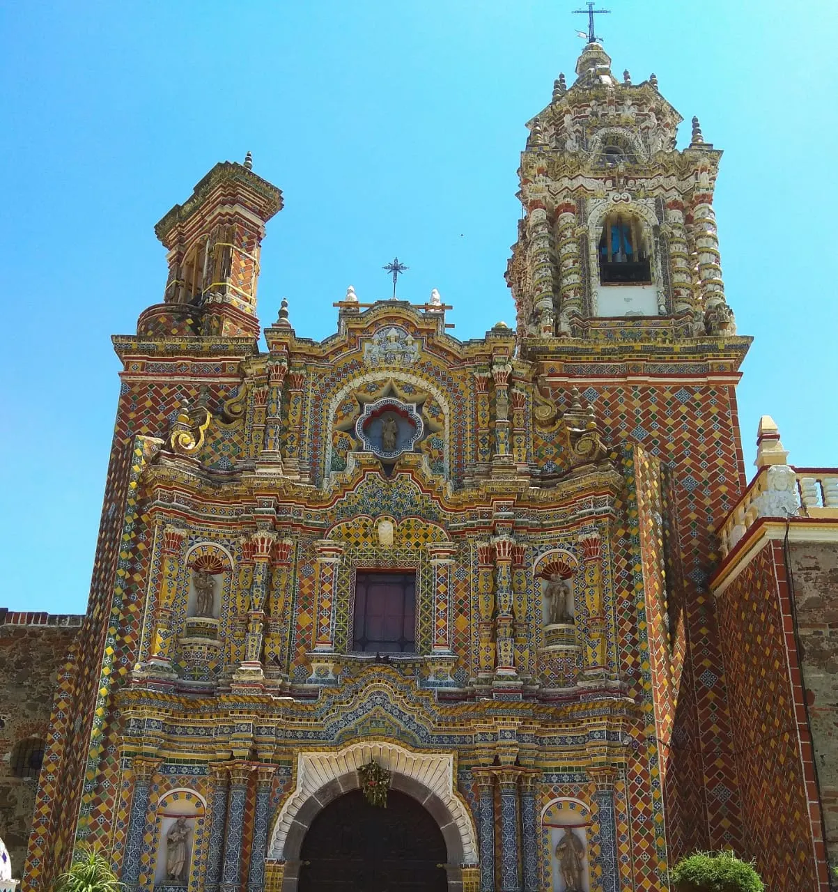 San Francisco Acatepec, Cholula, Puebla, Mexico