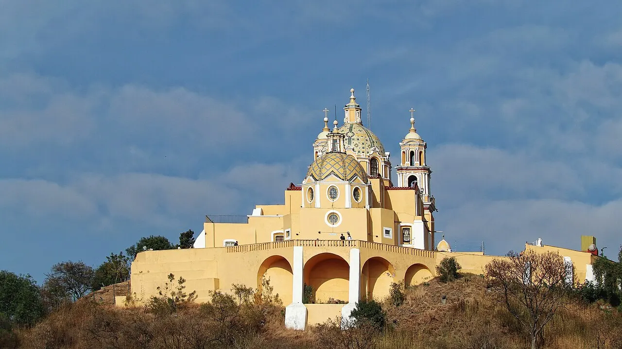 Santuario de Nuestra Señora de los Remedios, Cholula, Puebla, Mexico