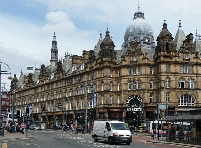 Kirkgate Market, Leeds, England, United Kingdom