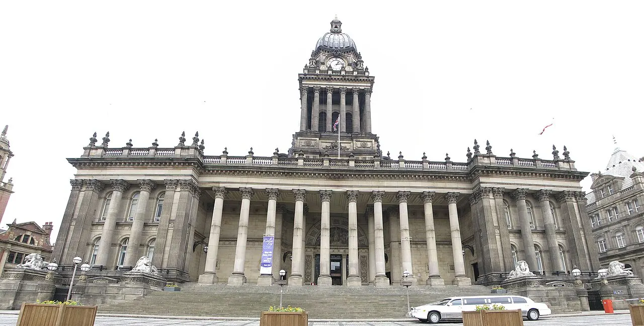 Leeds Town Hall, Leeds, England, United Kingdom