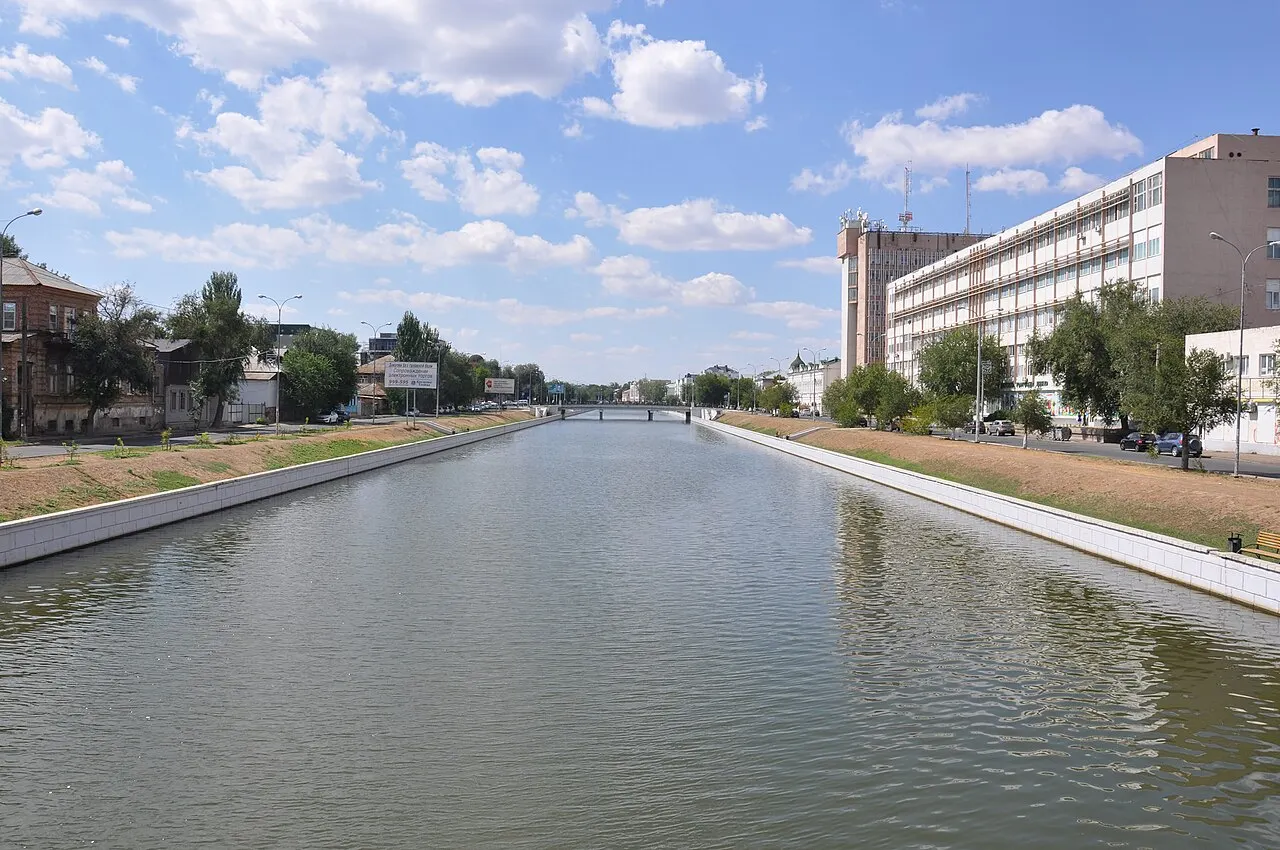 Varvatsy Canal, Astrakhan, Astrakhan Oblast, Russia