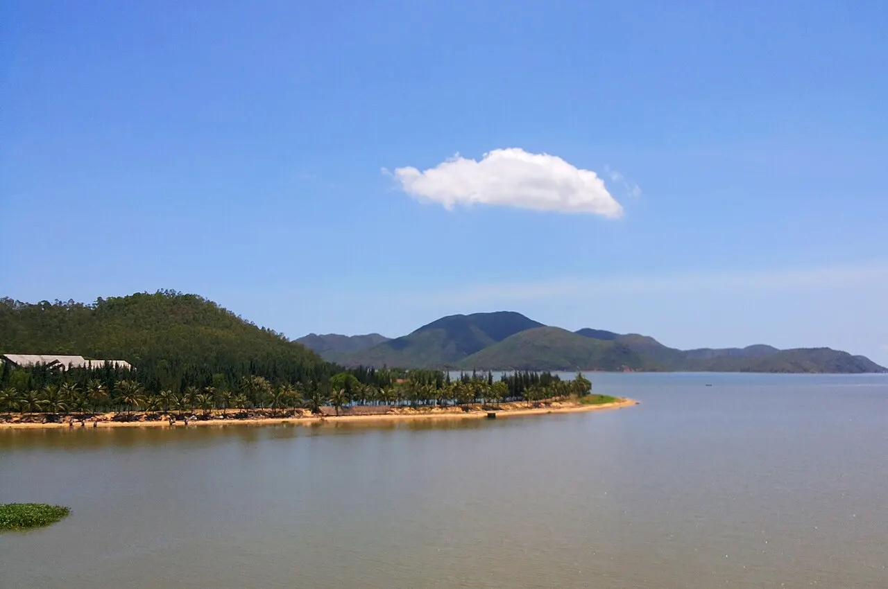 Thi Nai Lagoon, Qui Nhon, Gia Lai, Vietnam