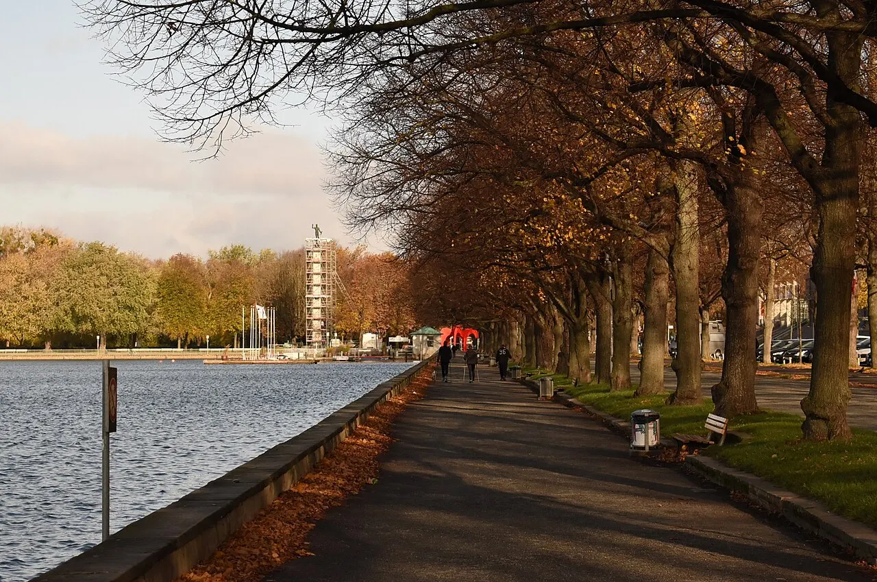 Maschsee, Hannover, Lower Saxony, Germany