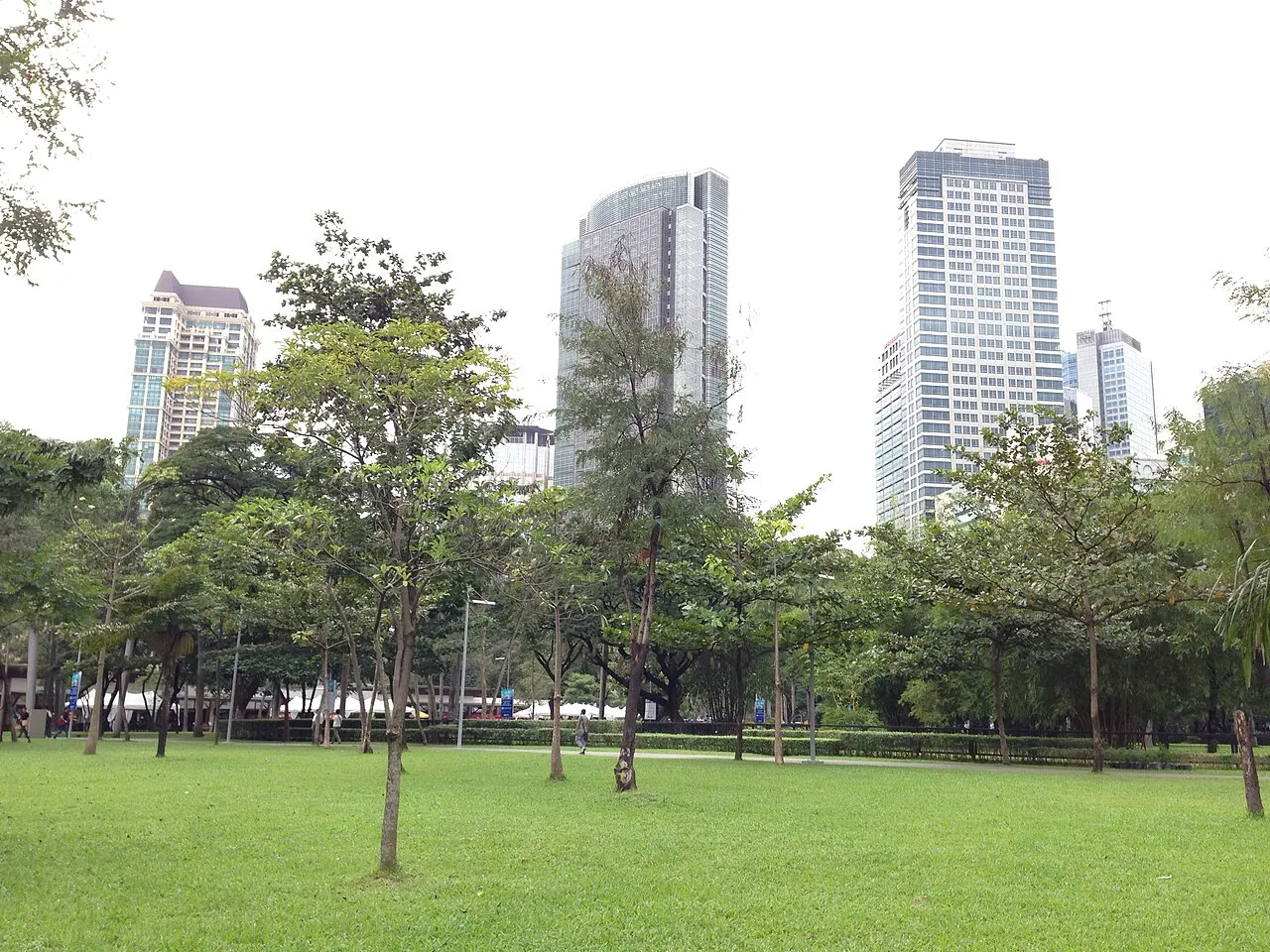 Ayala Triangle Gardens, Makati City, National Capital Region, Philippines