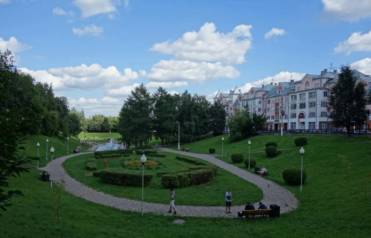 Alexander Grin Square, Kirov, Kirov Oblast, Russia