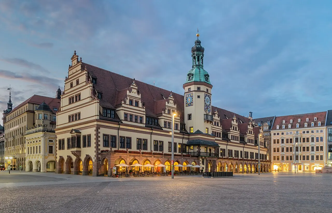 Old Town Hall, Leipzig, Saxony, Germany